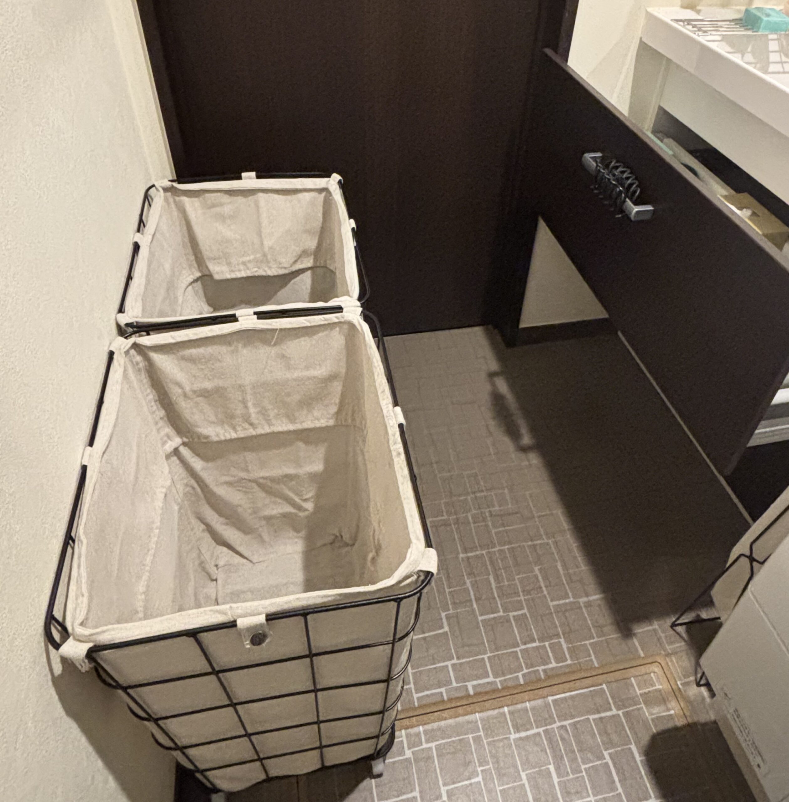 ランドリーバスケット 大きい 圧迫感