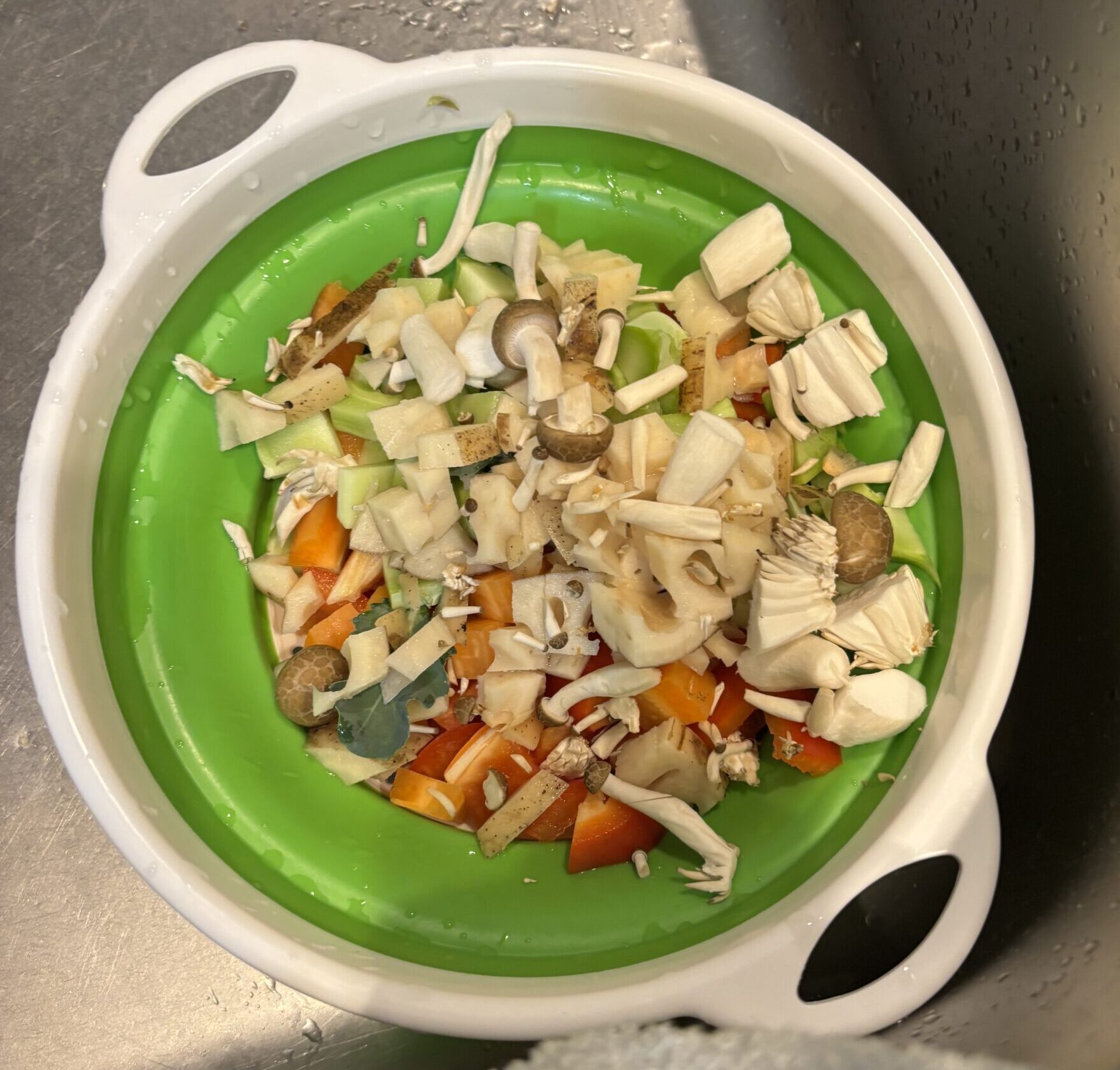 ガパオライス　野菜